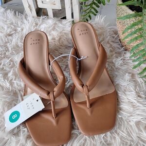 A New Day Women's Brown Sandals
